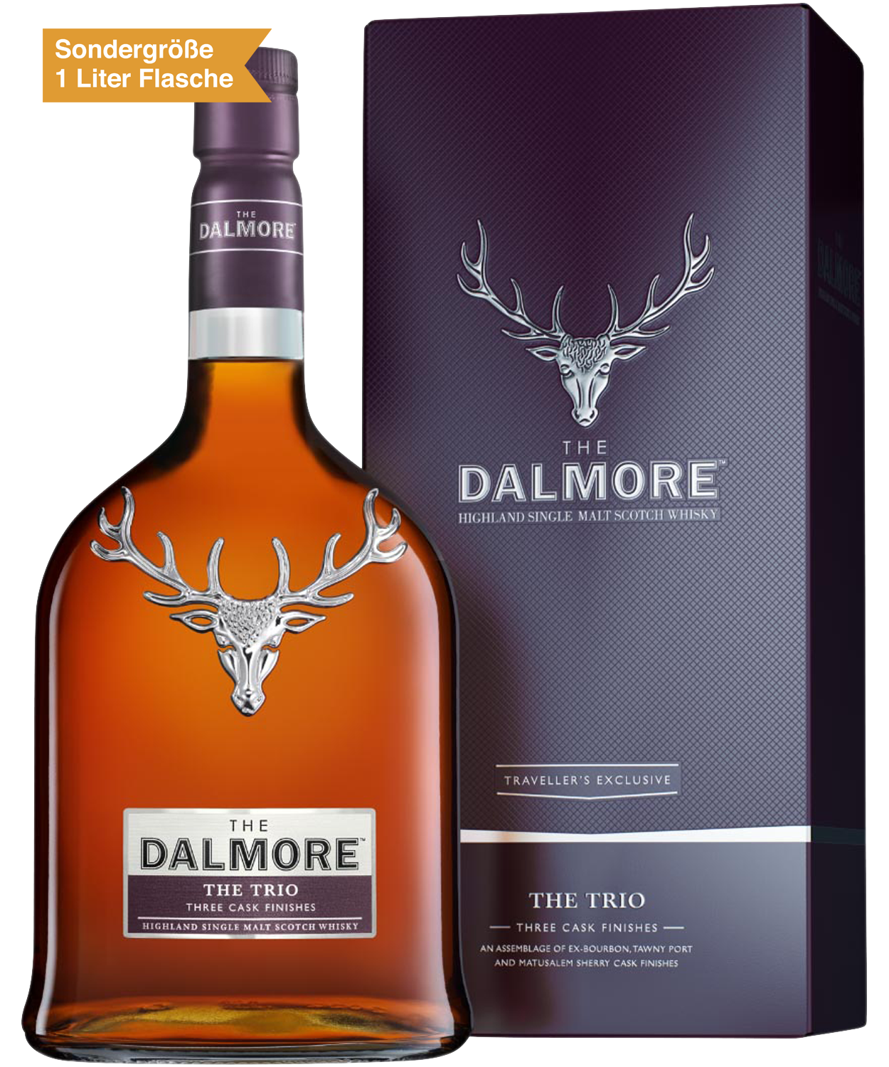 The Dalmore The Trio Highland Single Malt Scotch Whisky