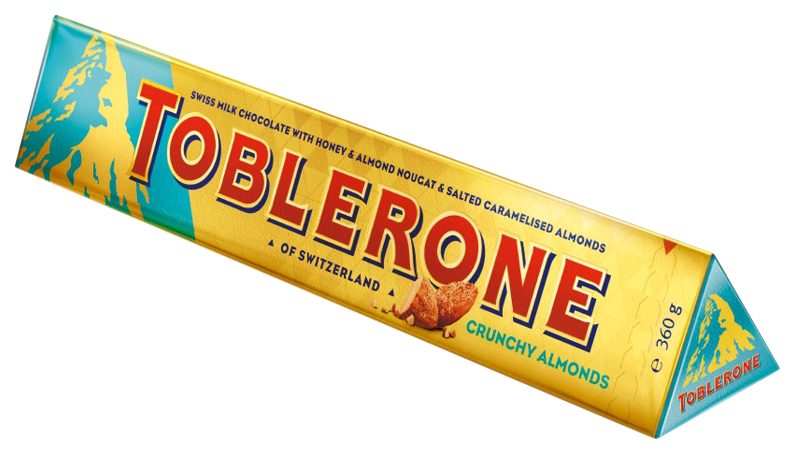 Toblerone Crunchy Almonds - 360g