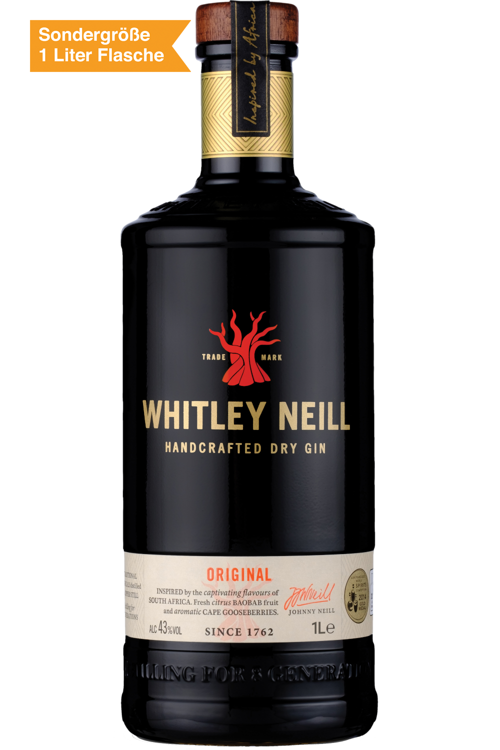 Whitley Neill Handcrafted Dry Gin