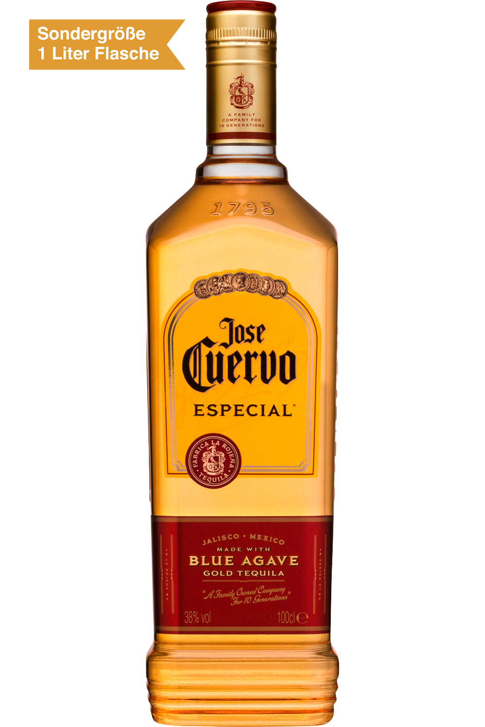 José Cuervo Especial Reposado Tequila 1 Liter Flasche