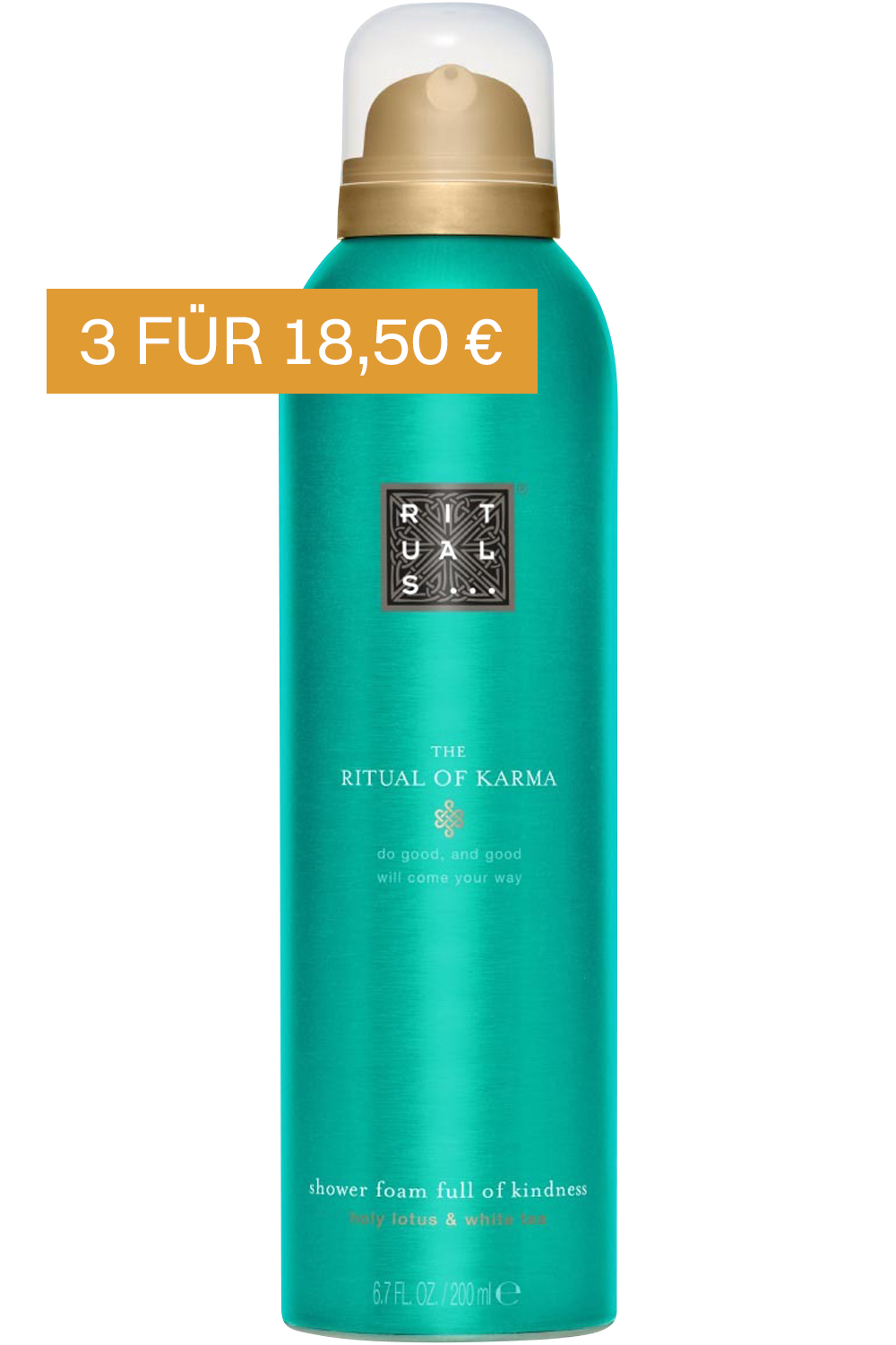 Rituals The Ritual of Karma Foaming Shower Gel, 200ml