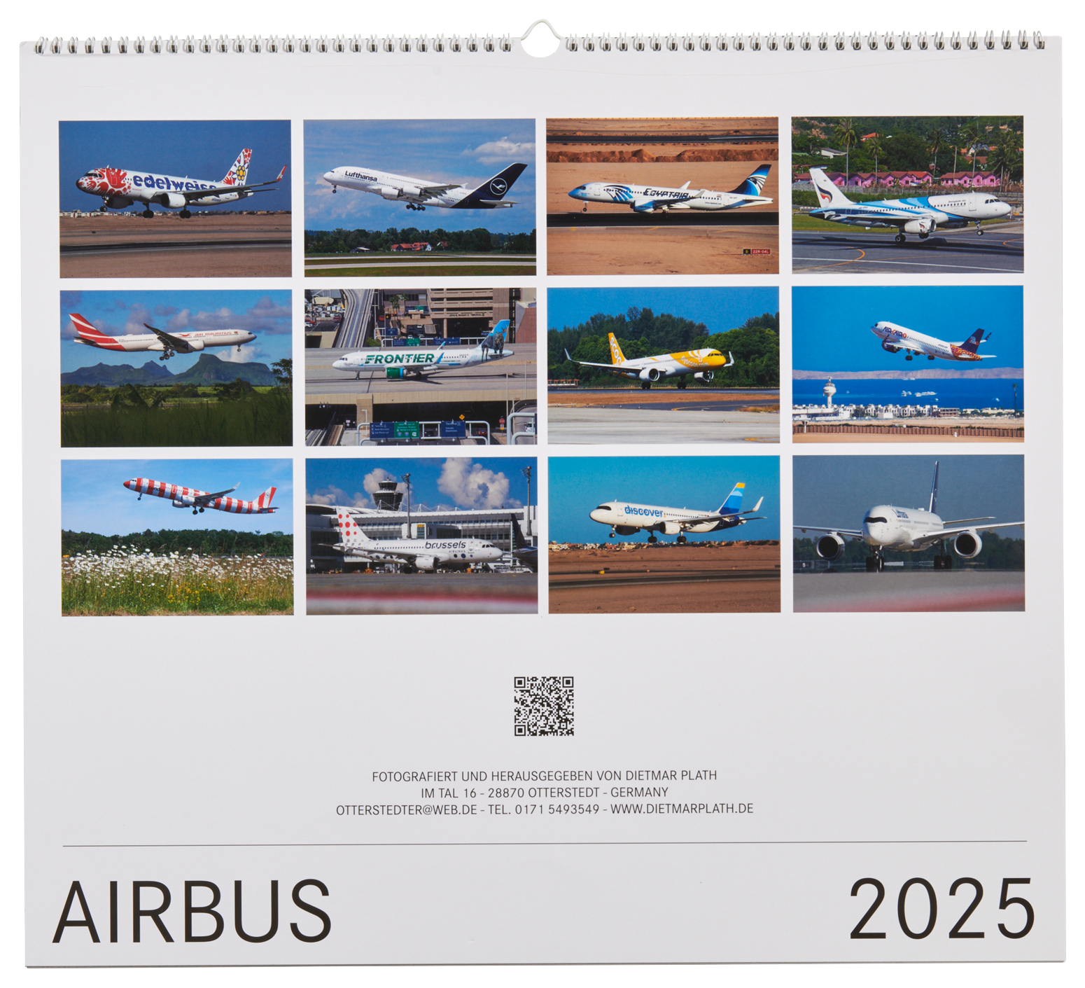 Airbus Kalender 2025