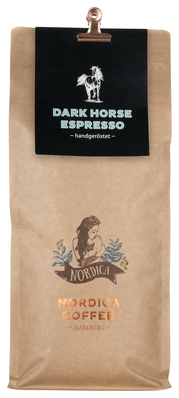 Nordica Coffee DARK HORSE ESPRESSO Kaffee 1000g