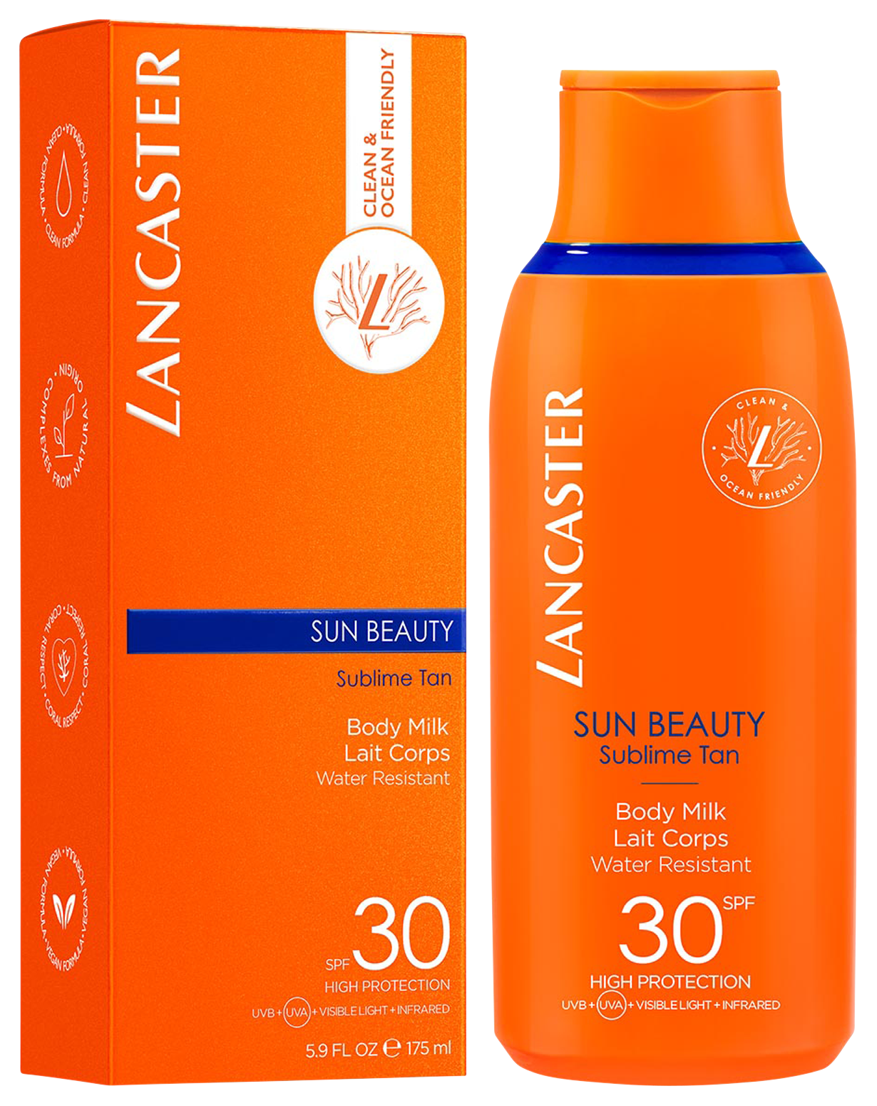 Lancaster Sun Beauty Body Milk SPF30, 175ml
