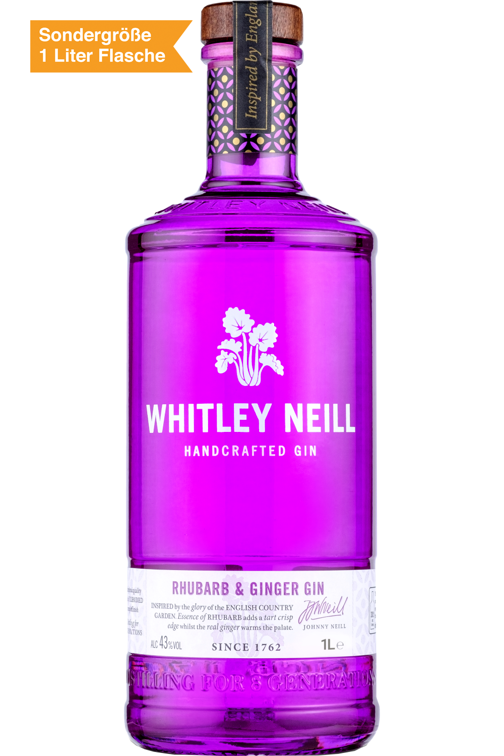 Whitley Neill Rhubarb & Ginger Gin