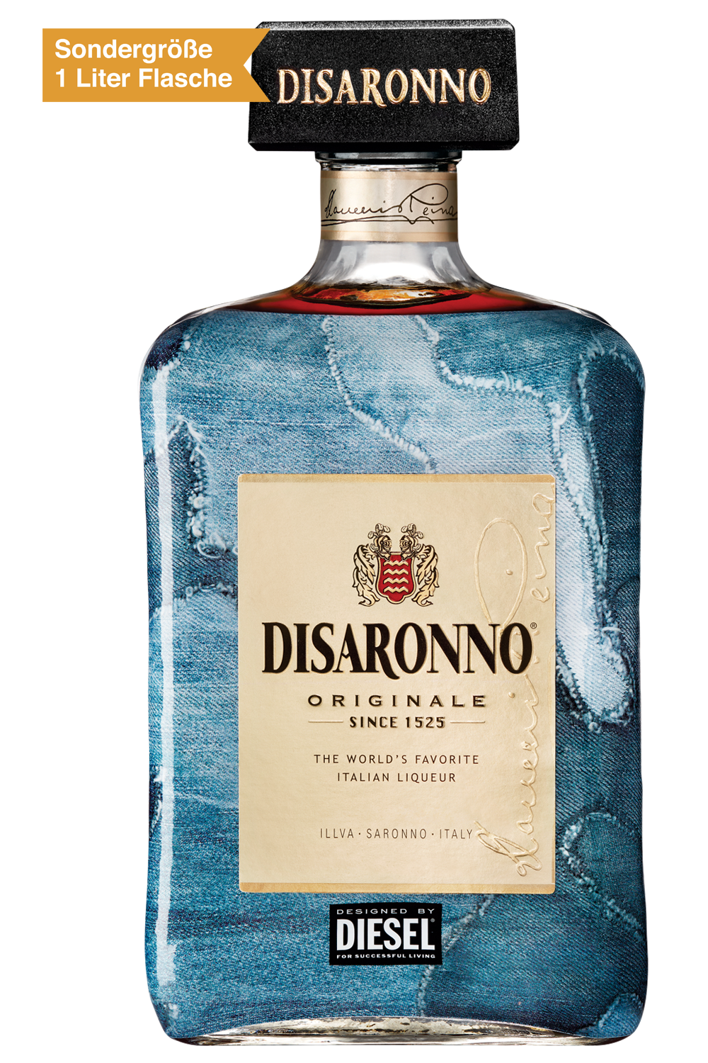 Disaronno Amaretto Likör 1 Liter Flasche