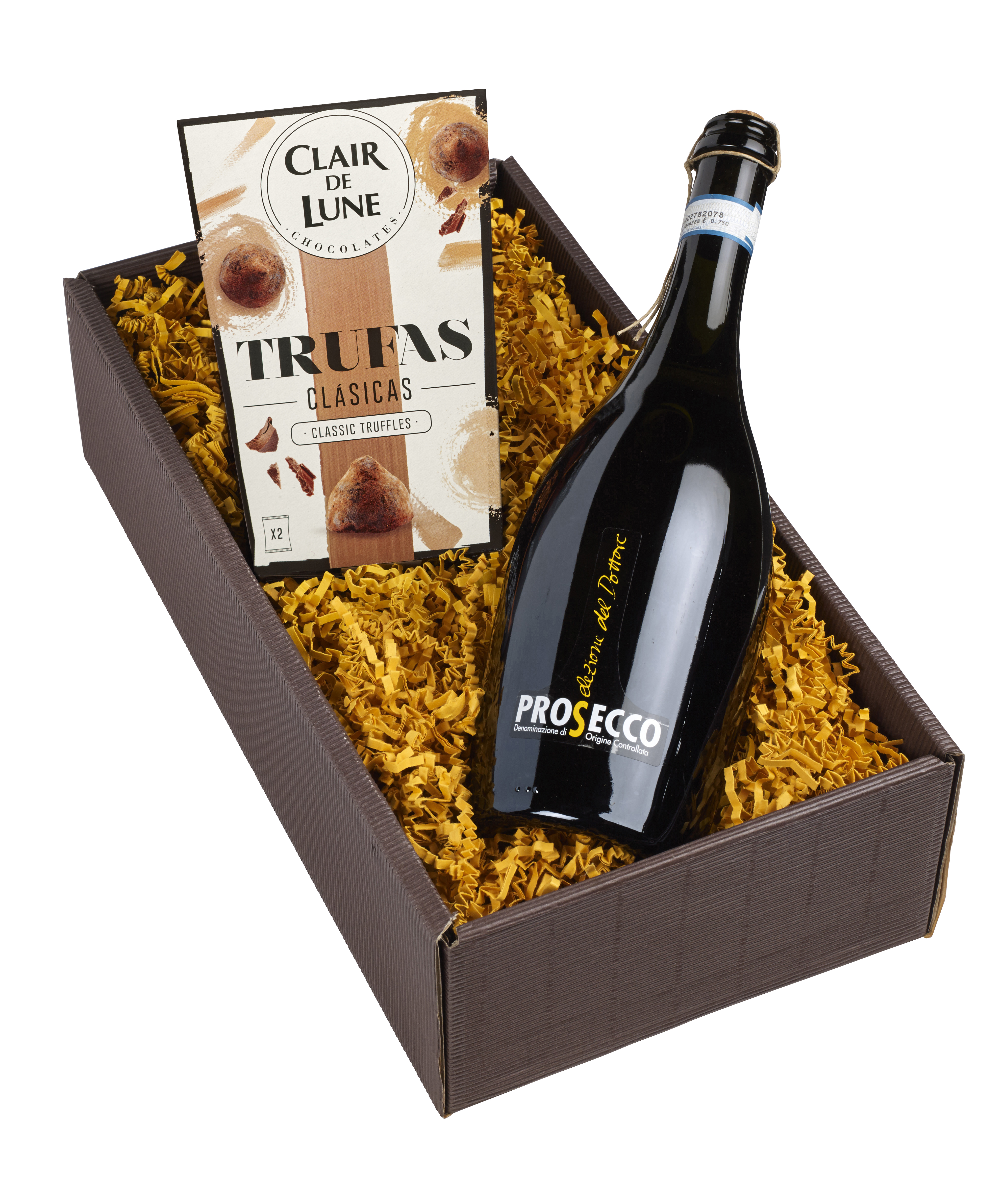 Prosecco und Trüffel Geschenke-Set