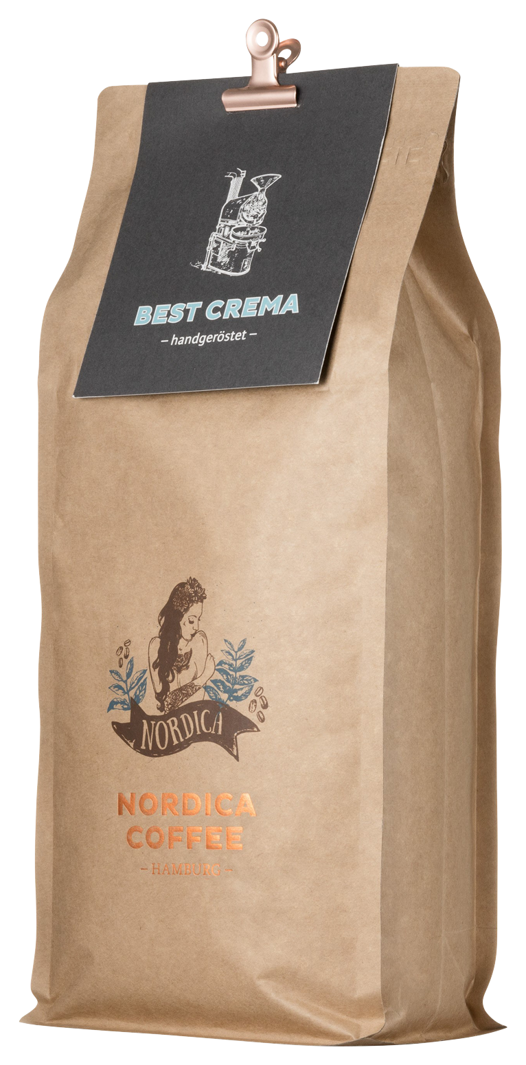 Nordica Coffee BEST CREMA Kaffee 1000 g