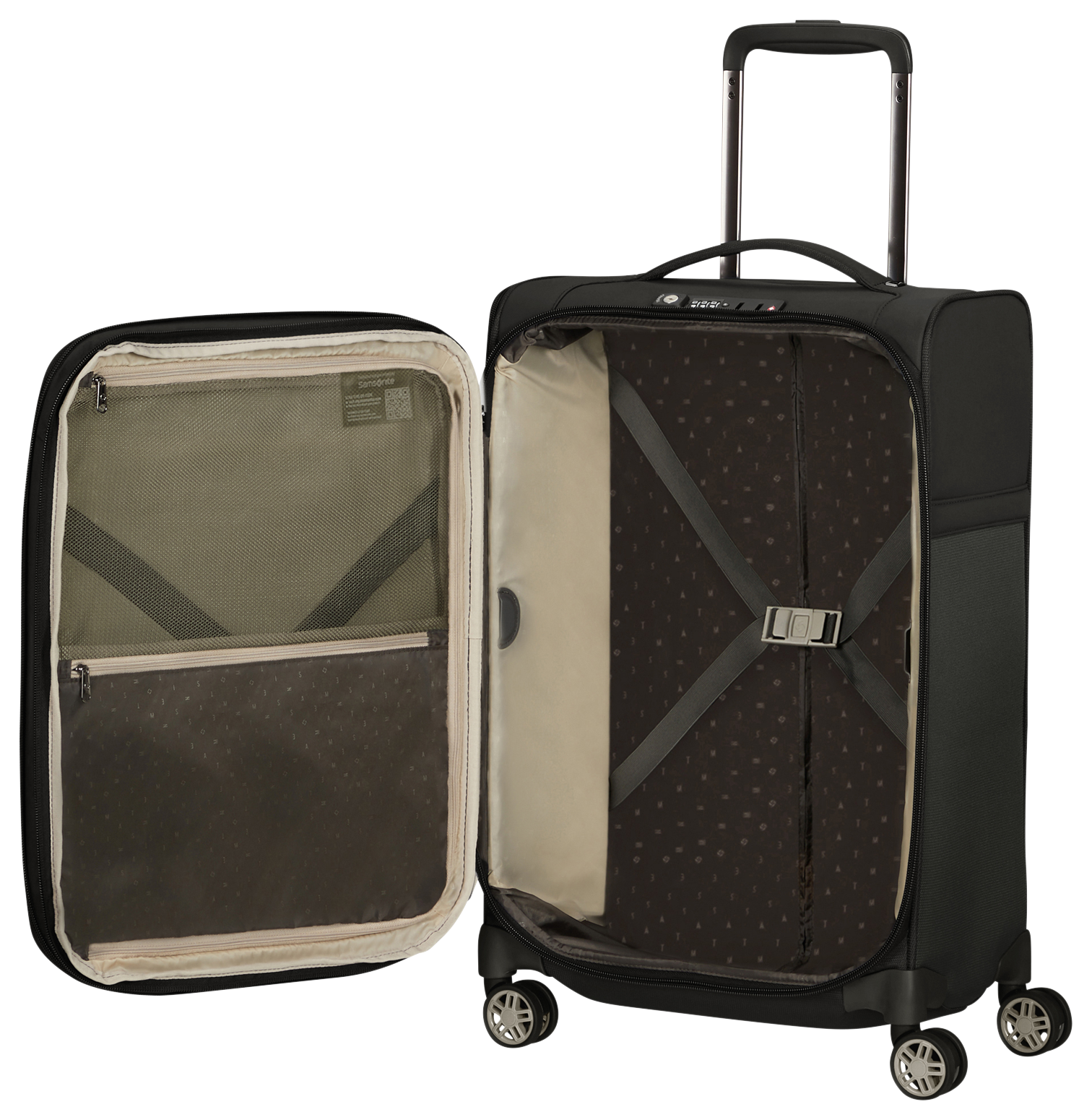 Samsonite Koffer AIREA Spinner 55/20 EXP schwarz Samsonite Koffer AIREA Spinner 55/20 EXP schwarz