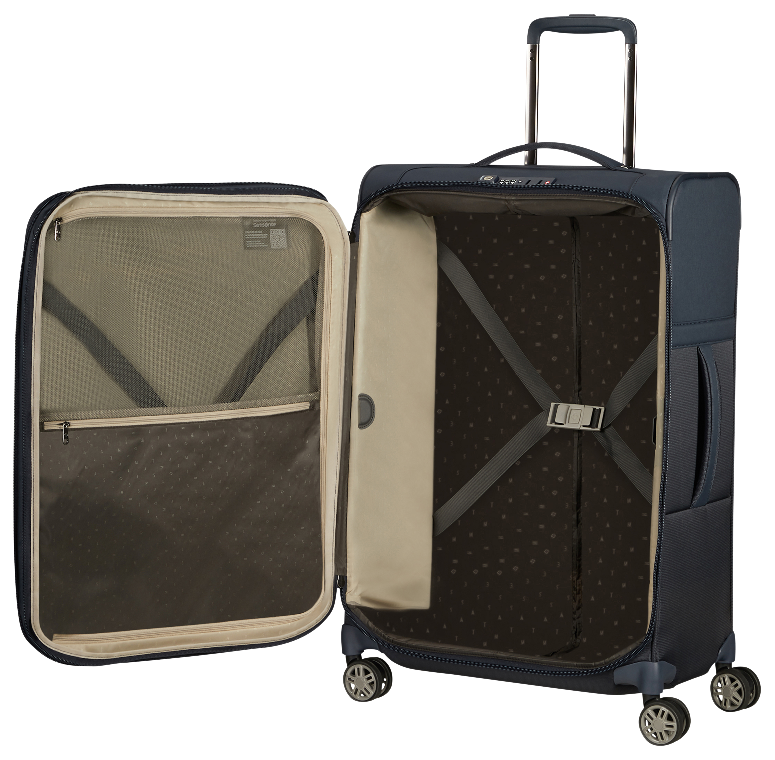 Samsonite Koffer AIREA Spinner 67/24 EXP dunkelblau