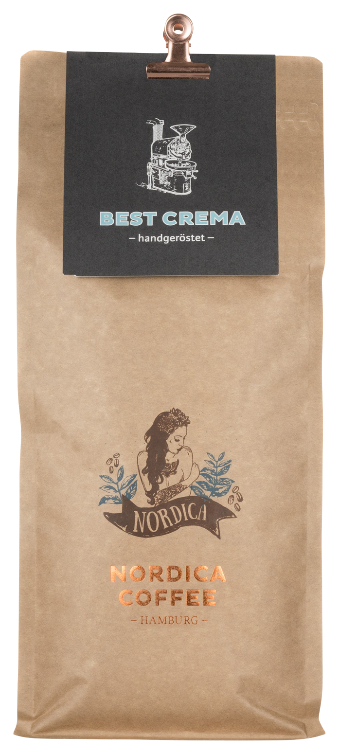 Nordica Coffee BEST CREMA Kaffee 1000 g